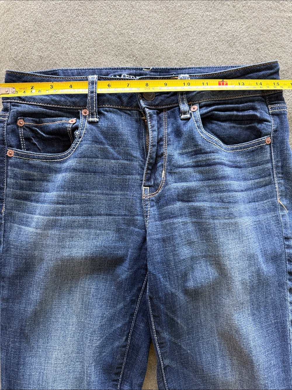 American Eagle Outfitters Dark Indigo Jeans - Picture 4 of 7